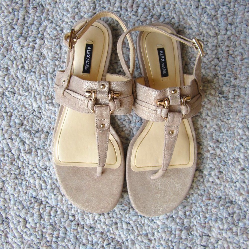 Alex marie Ankle Strap Thong Sandal